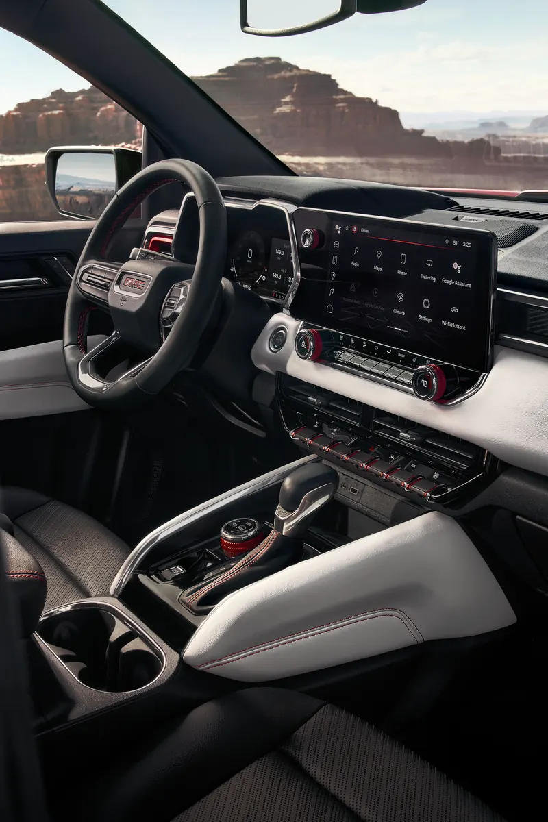 2026 GMC Canyon infotainment system at Guys GMC Truck in RANSON WV